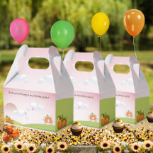 Simple Sweet Pink Pumpkin Carriage Girl's Birthday