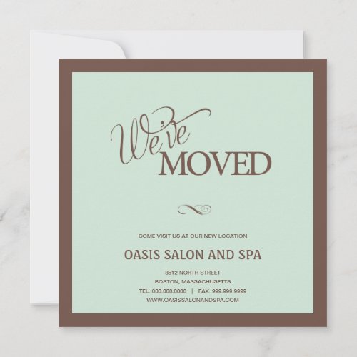 Simple Swirls Moving Announcement