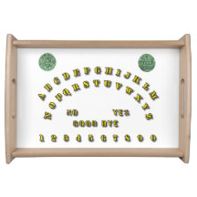Simple Talking Board Serving Tray