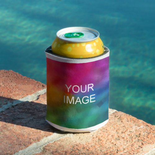 Simple Template Custom Photo Image or Logo Best Can Cooler