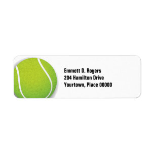 Simple Tennis Label