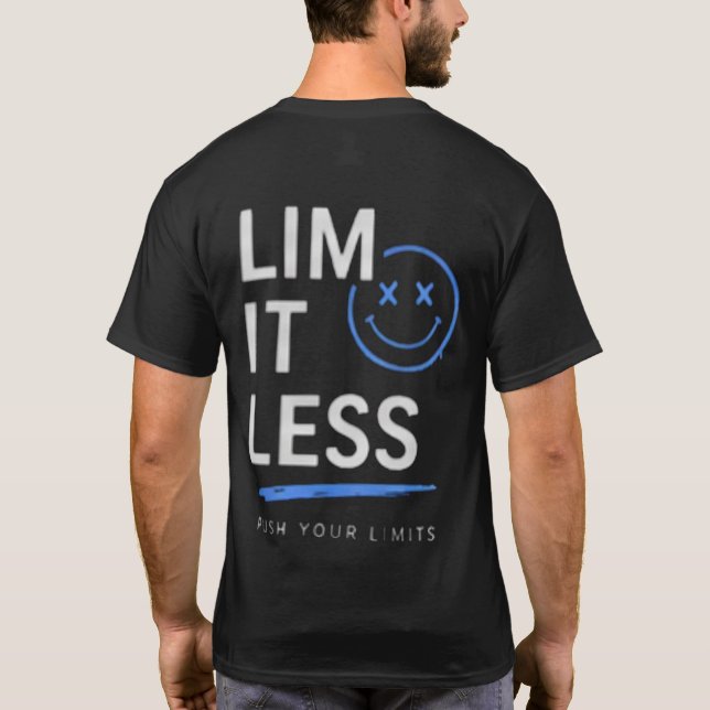 Simple Text Aesthetic T-Shirt | Stay Focused  (Back)