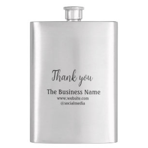 Simple thank you add business name details text t flask