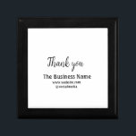Simple thank you add business name details text  t gift box<br><div class="desc">DESIGN</div>