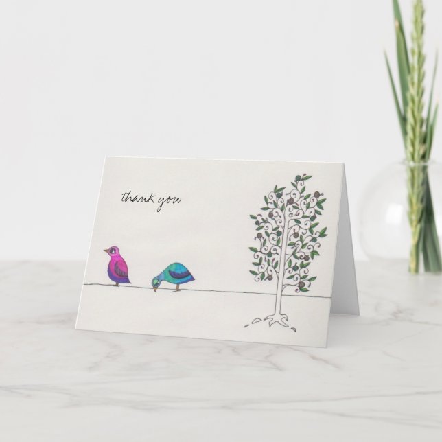 simple thank you card (Front)