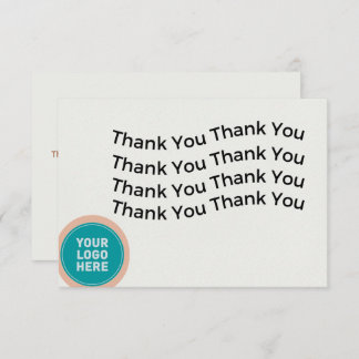Simple Thank You Card for your business