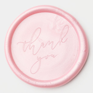 Simple Thank You Envelope Wax Seal Sticker