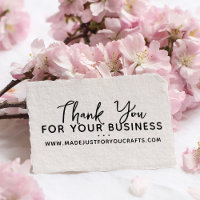 Simple Thank You For Your Business