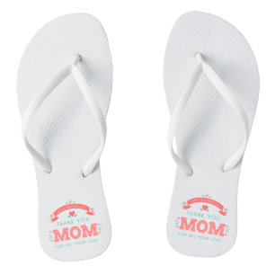 Simple Thank You Mom Mother's Day   Flip Flops