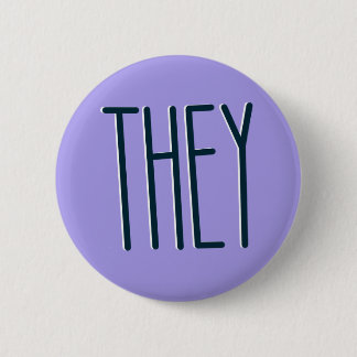 Simple THEY Pronoun Pin
