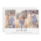 Simple Three Photo Wedding Save the Date