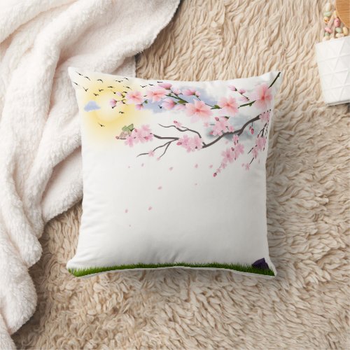 simple throw pillow