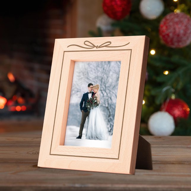 Simple Tied Ribbon Holiday Engraved Frames (Creator Uploaded)