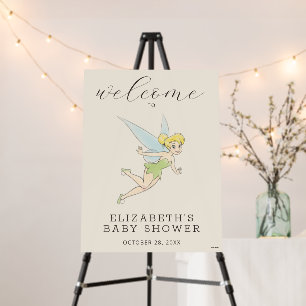 Simple Tinker Bell Baby Shower Foam Board