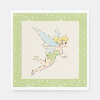 Simple Tinker Bell Baby Shower Napkins by tinkerbell at Zazzle