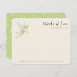 Simple Tinker Bell Baby Shower Note Card