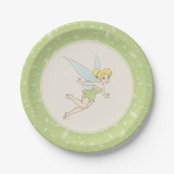 Simple Tinker Bell Baby Shower Paper Plates by tinkerbell at Zazzle