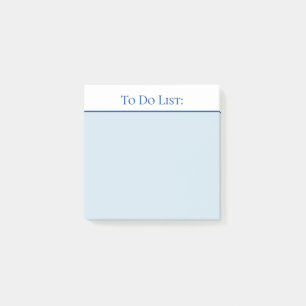 Simple To Do List Modern Post-it Notes