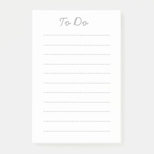 Simple To Do Pad Post_it Notes