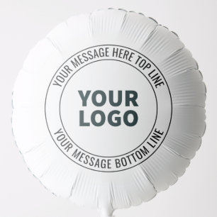 Simple to Replace with Your Logo or Image Balloon