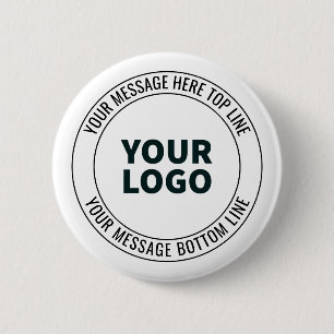 Simple to Replace with Your Logo or Image  Button