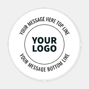 Simple to Replace with Your Logo or Image Coaster Set