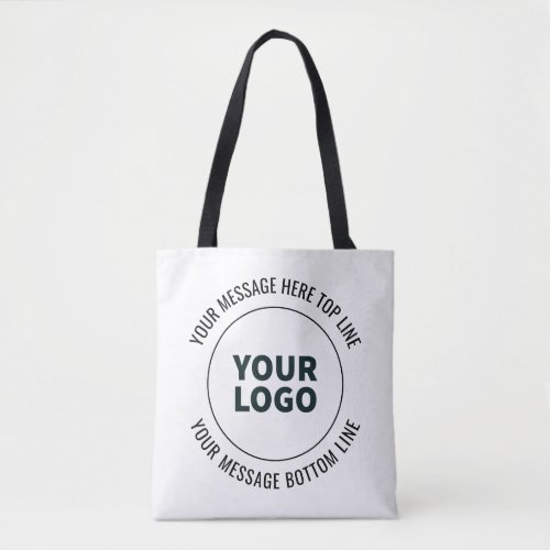 Simple to Replace with Your Logo or Image  Tote Bag