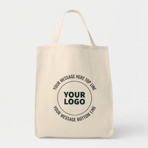 Simple to Replace with Your Logo or Image Tote Bag