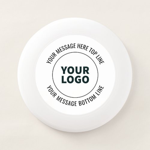 Simple to Replace with Your Logo or Image  Wham_O Frisbee