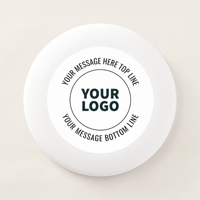 Simple to Replace with Your Logo or Image  Wham-O Frisbee (Front)
