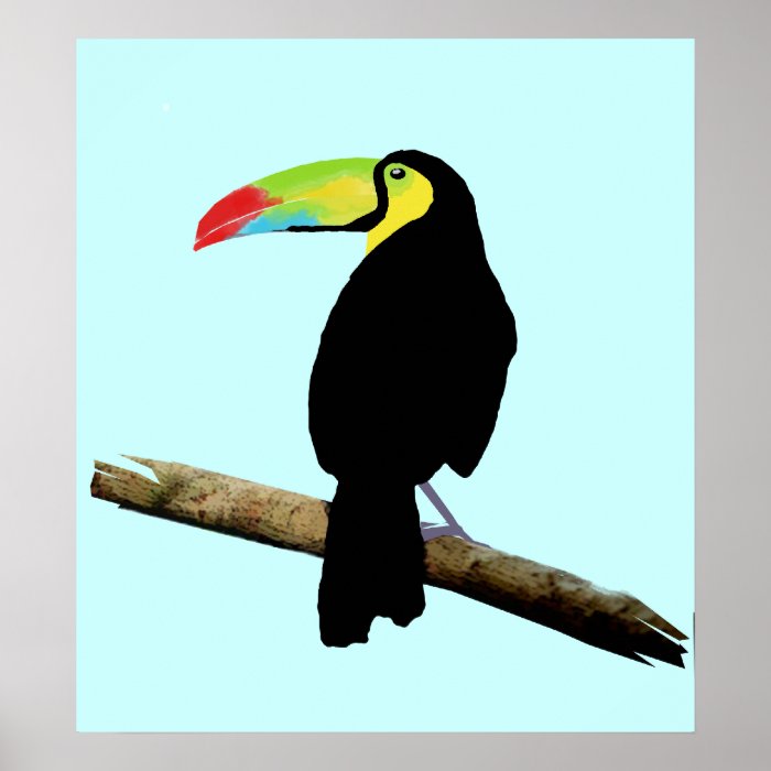 Simple Toucan Print