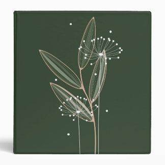 Simple Touch of Nature Seeding the Land 3 Ring Binder