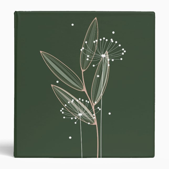 Simple Touch of Nature Seeding the Land 3 Ring Binder (Front)