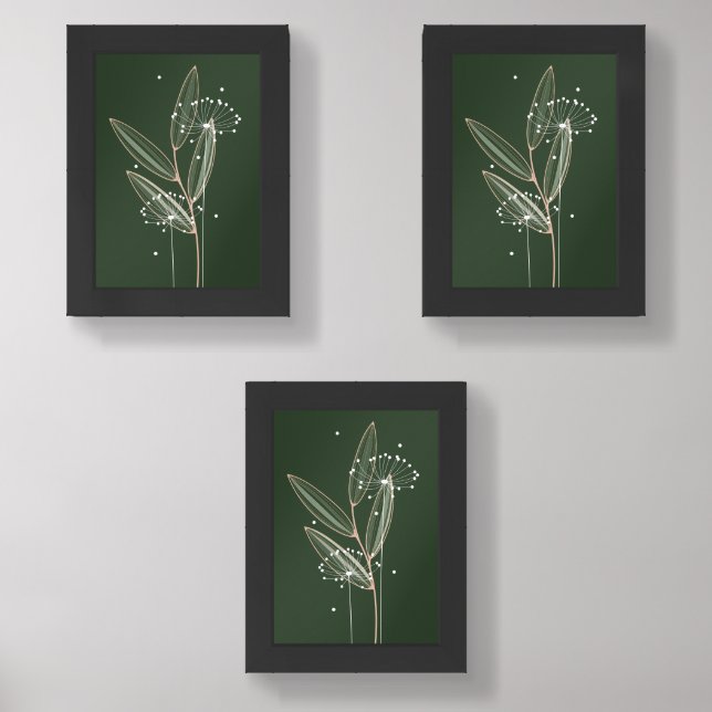 Simple Touch of Nature Seeding the Land Wall Art Sets (Front)