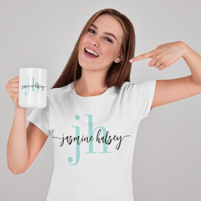 Simple Trends Name and Initials Coffee Mug (Creator Uploaded)