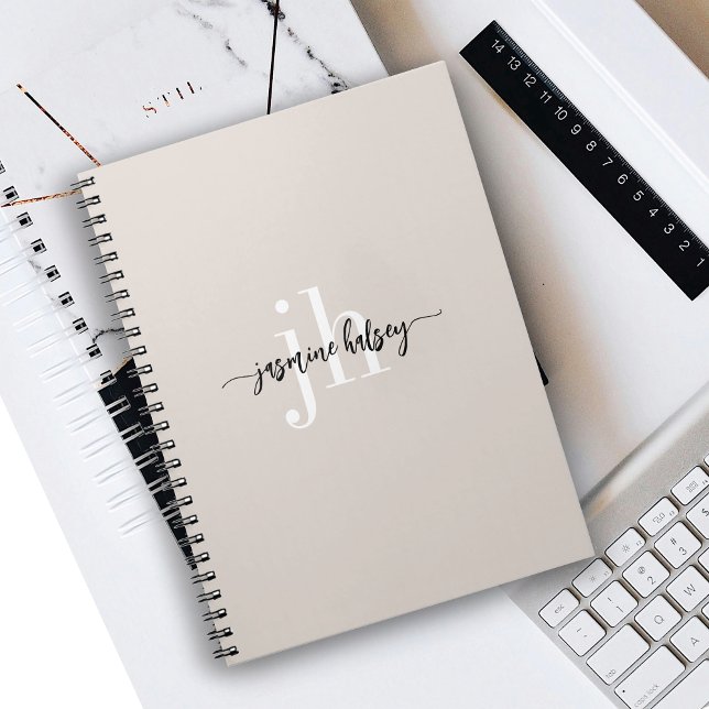 Simple Trends Name and Initials Notebook (Creator Uploaded)