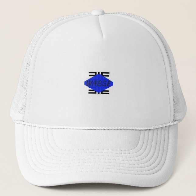 Simple Trucker Cap with WABSE Logo (Front)