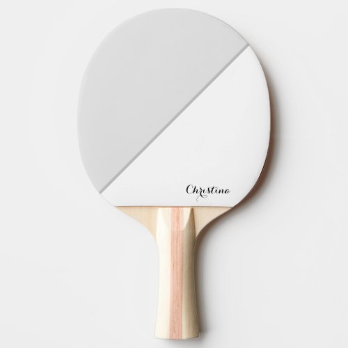 Simple Two Tone Ping Pong Paddle
