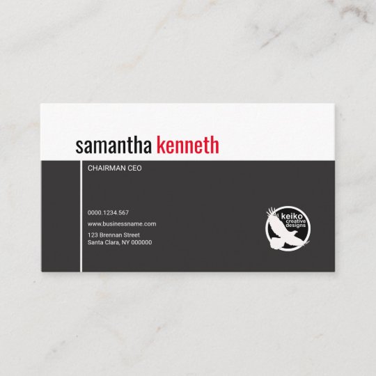 simple-two-toned-name-ceo-chairman-business-card-zazzle