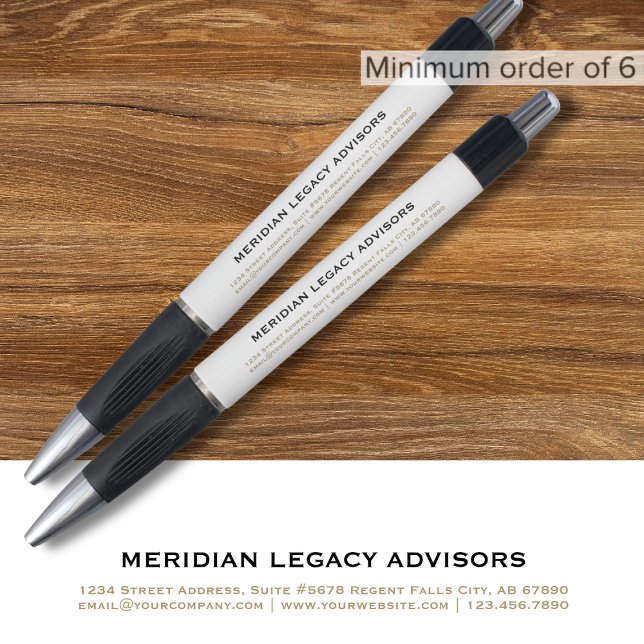 Simple Typographic Business Pen (Creator Uploaded)