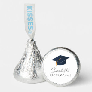 Simple Typographic Graduate Celebration Hershey®'s Kisses®