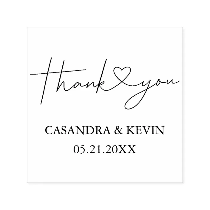Simple Thank You Stamp