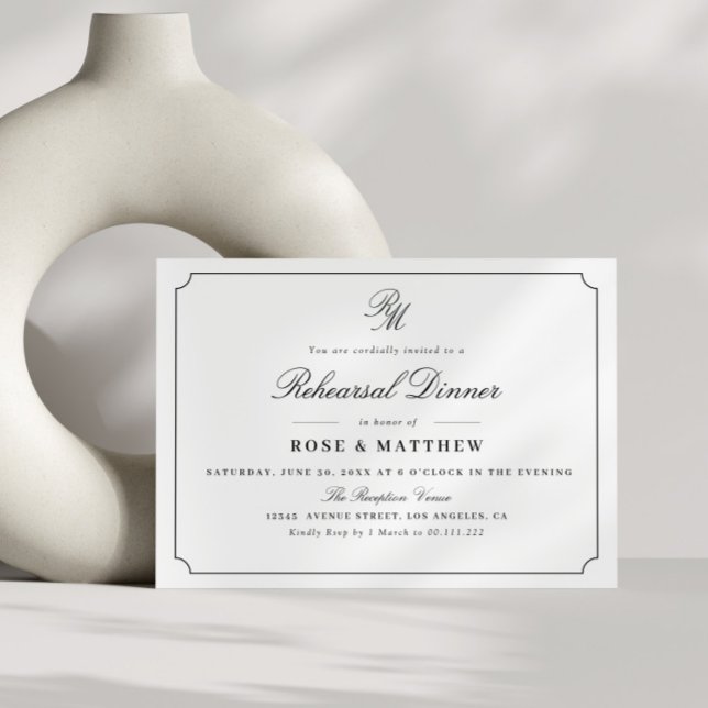 simple typography wedding reception invitation (Creator Uploaded)