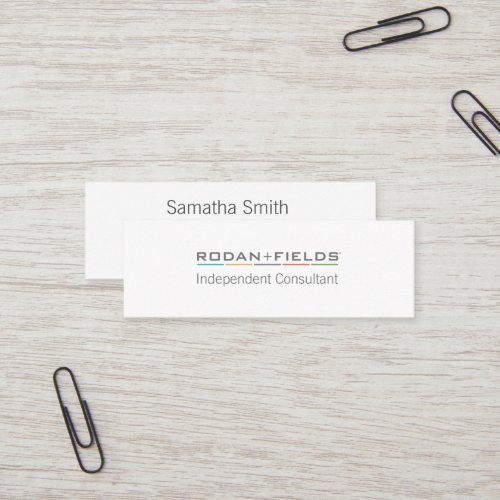 Simple unique Rodan and Fields Business Cards