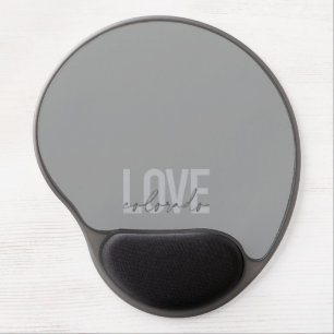 Simple, urban, modern, cool design Love Colorado Gel Mouse Pad