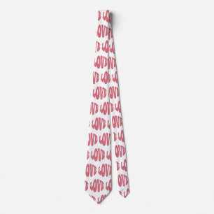 Simple, urban, modern, cool design Love Neck Tie