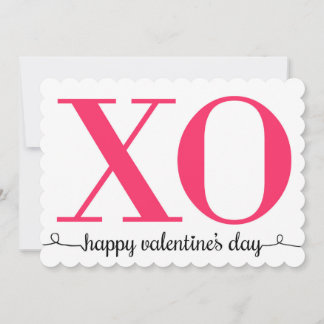 Simple Valentine Holiday Card