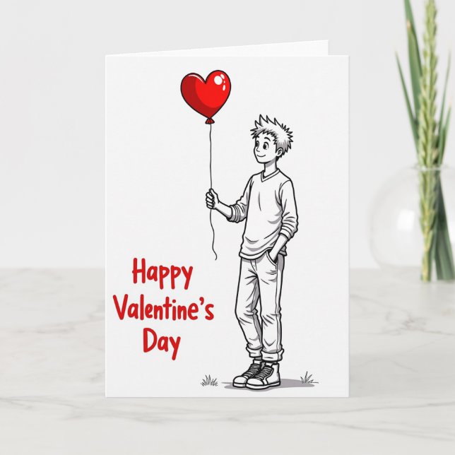 Simple Valentines Day Card (Front)
