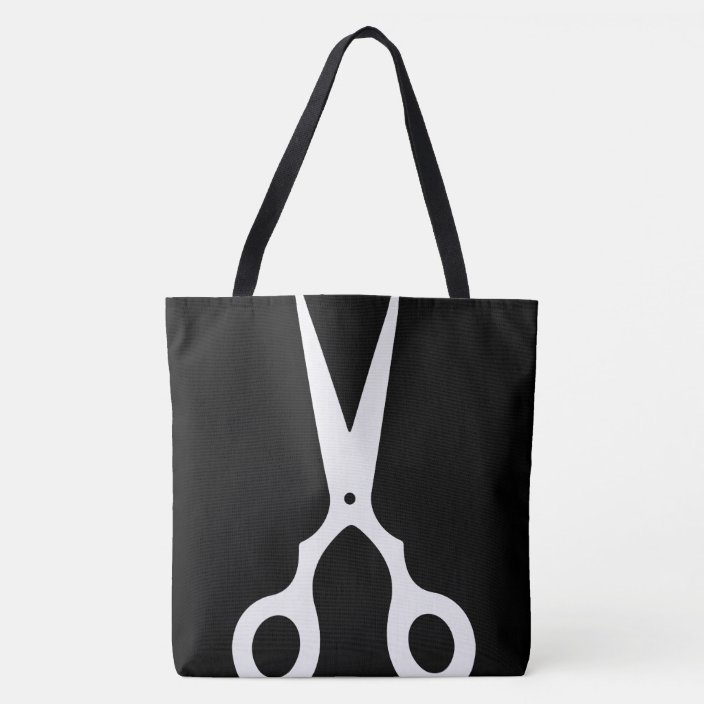 simple black tote bag