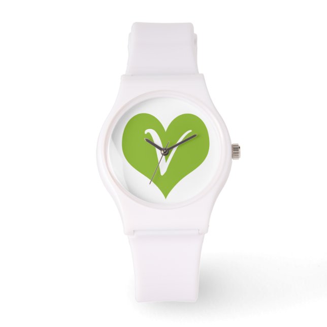 Simple Vegan Icon Watch (Front)
